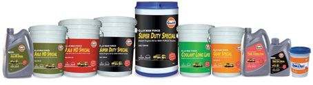 Gulf's range of products