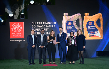 Gulf Oil Middle East Wins Prestigious ‘product Of The Year 2025’ Award For Two Premium Lubricants